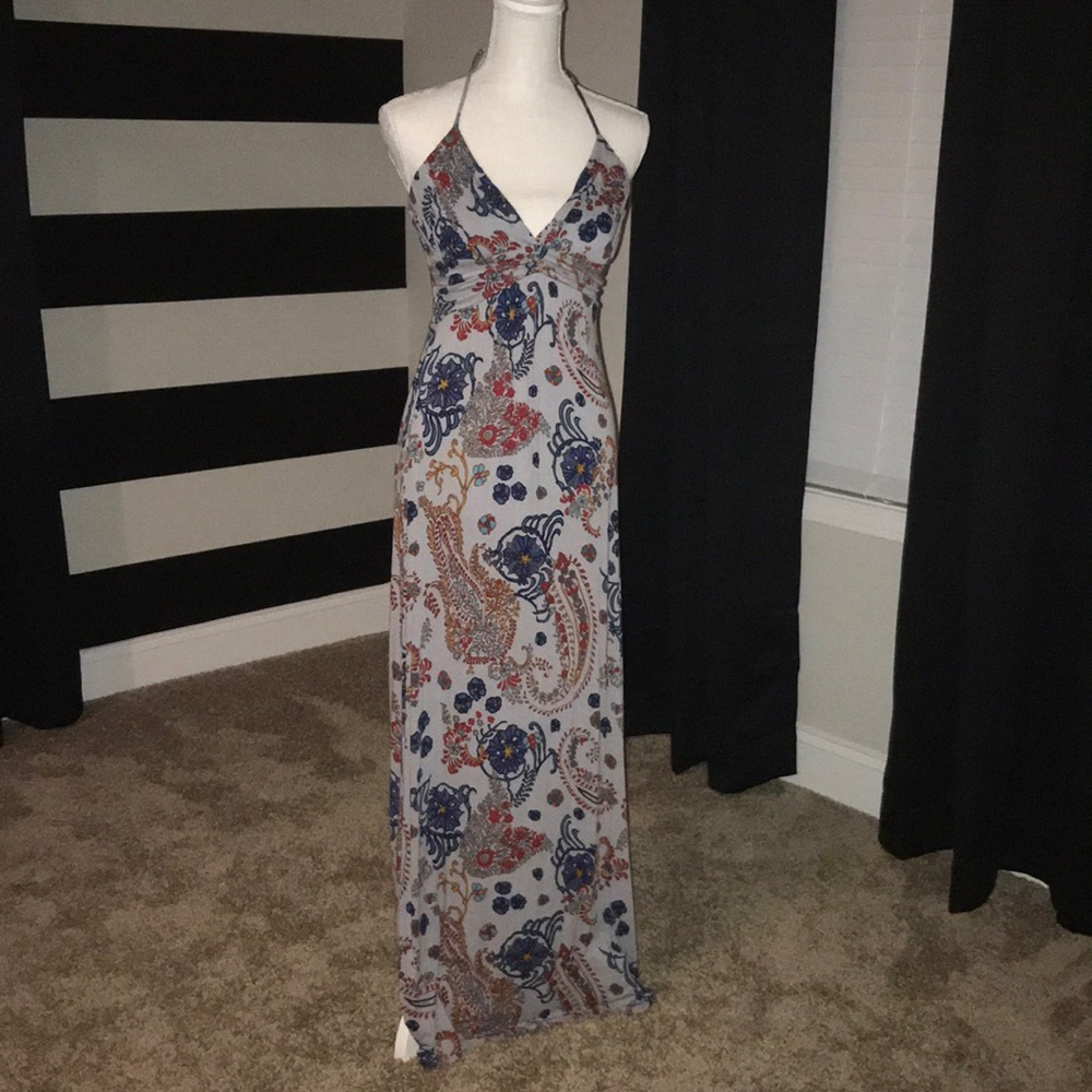 Paisley Print Maxi